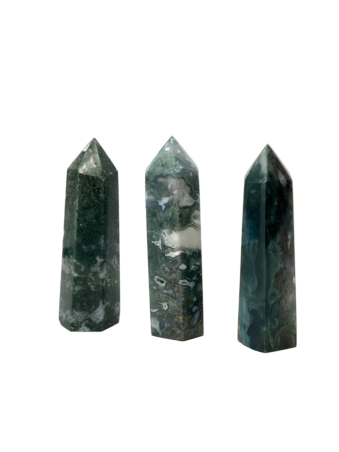 Moss Agate Towers