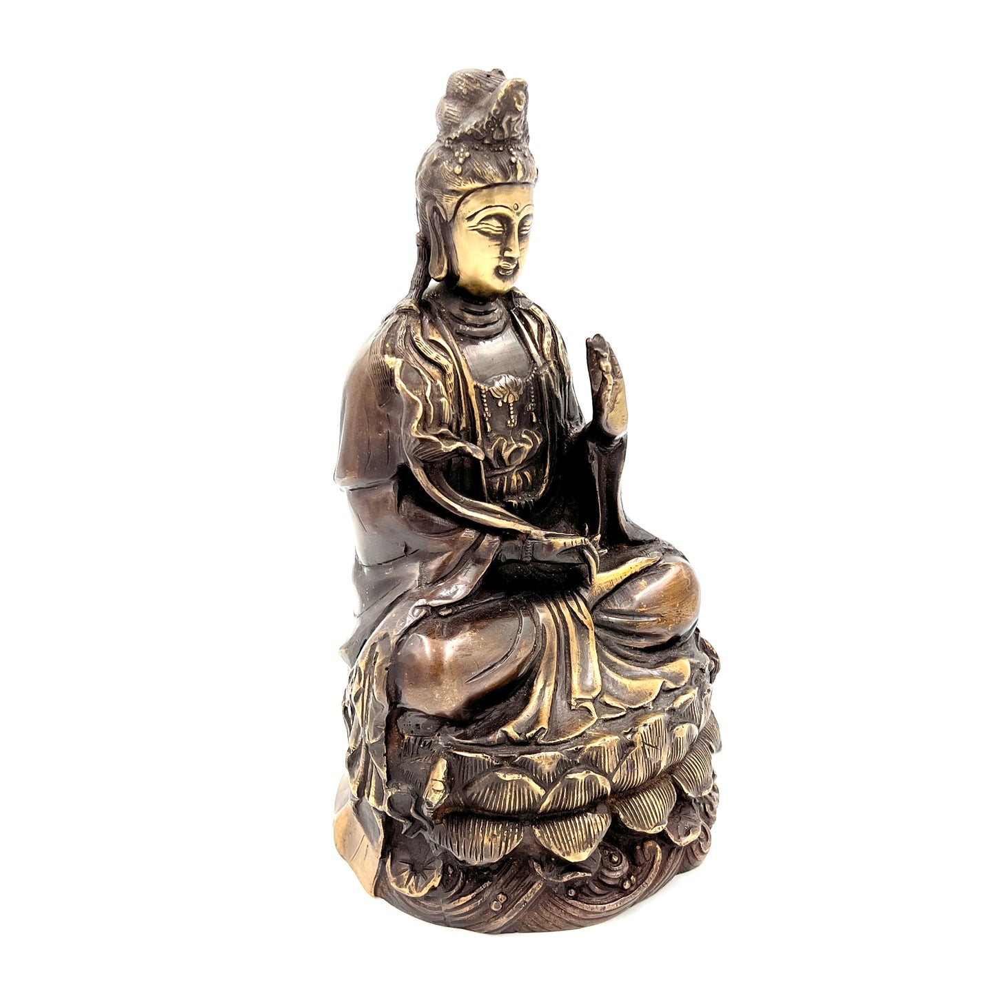 Quan Yin Statue - Goddess of Compassion 28cm x 17cm