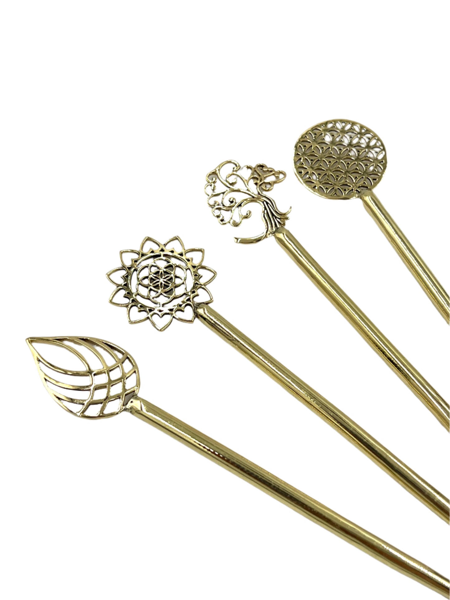 Brass Hair Sticks