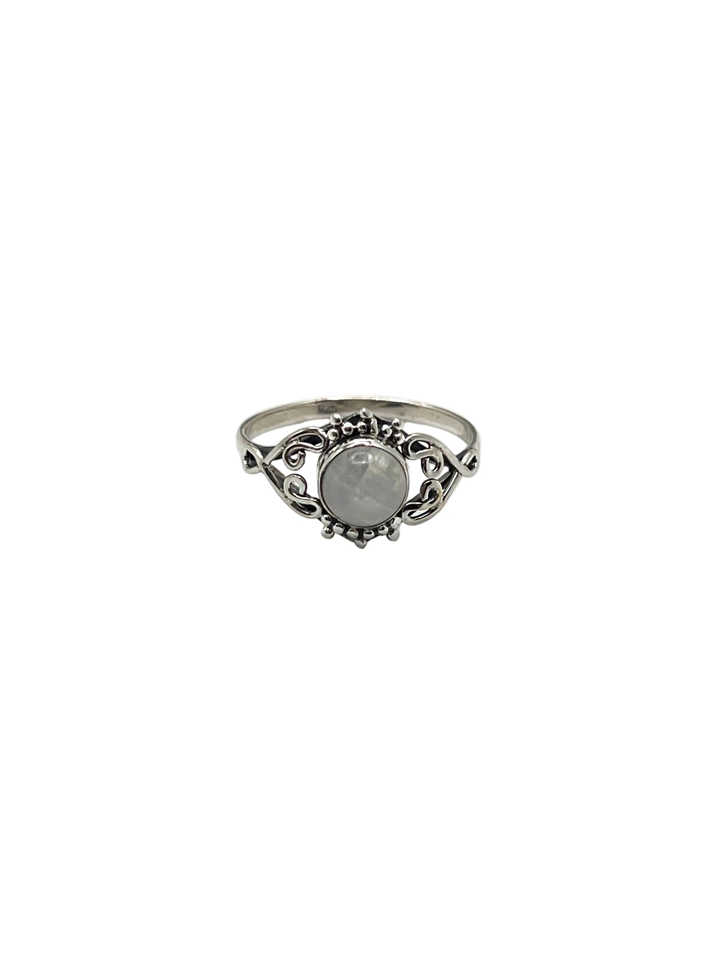 Swirl Filigree Gemstone Rings
