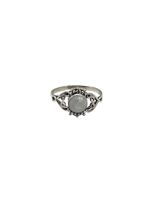 Swirl Filigree Gemstone Rings