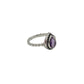 Teardrop Gemstone Beaded Ring
