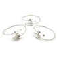 Clear Quartz Double Point Bracelet