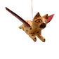 Mini Flying Kitty Spirit Chaser Tan & Black Polka Dot