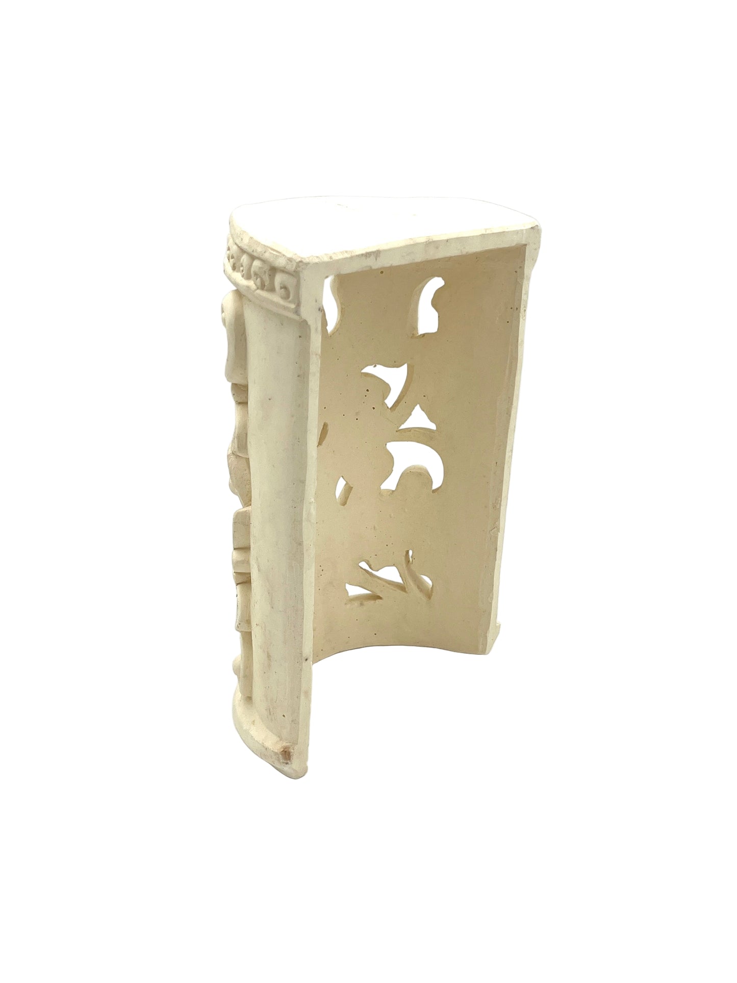 Concrete Flower Wall Sconce
