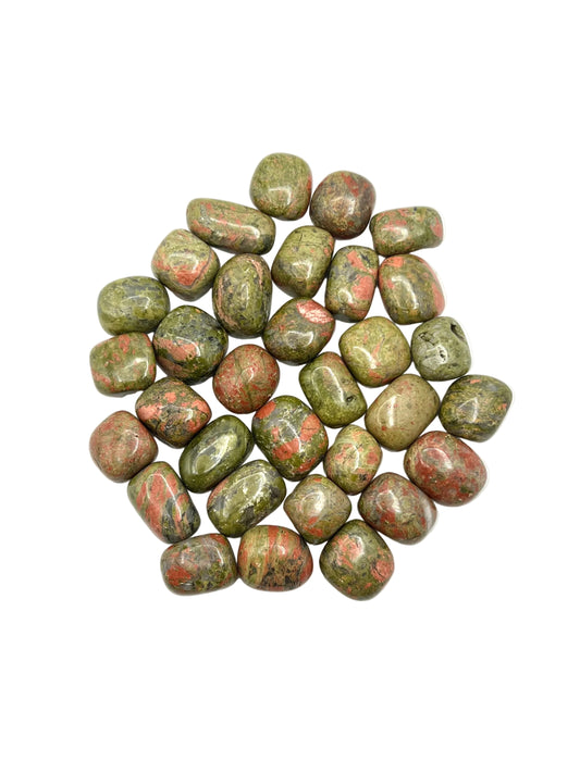 Unakite Tumbled Nuggets