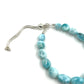 Sterling Silver Beaded Larimar Bracelets