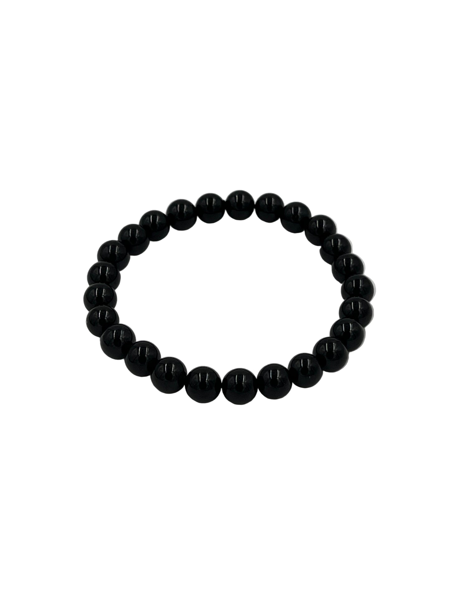 Black Tourmaline Stretchy Bracelet