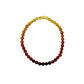 Polished Variegated Amber Beaded Bracelets