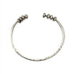 Sterling Silver Hilltribe Triangle Cuff Bracelet