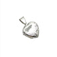 Sterling Silver Heart Locket Pendants