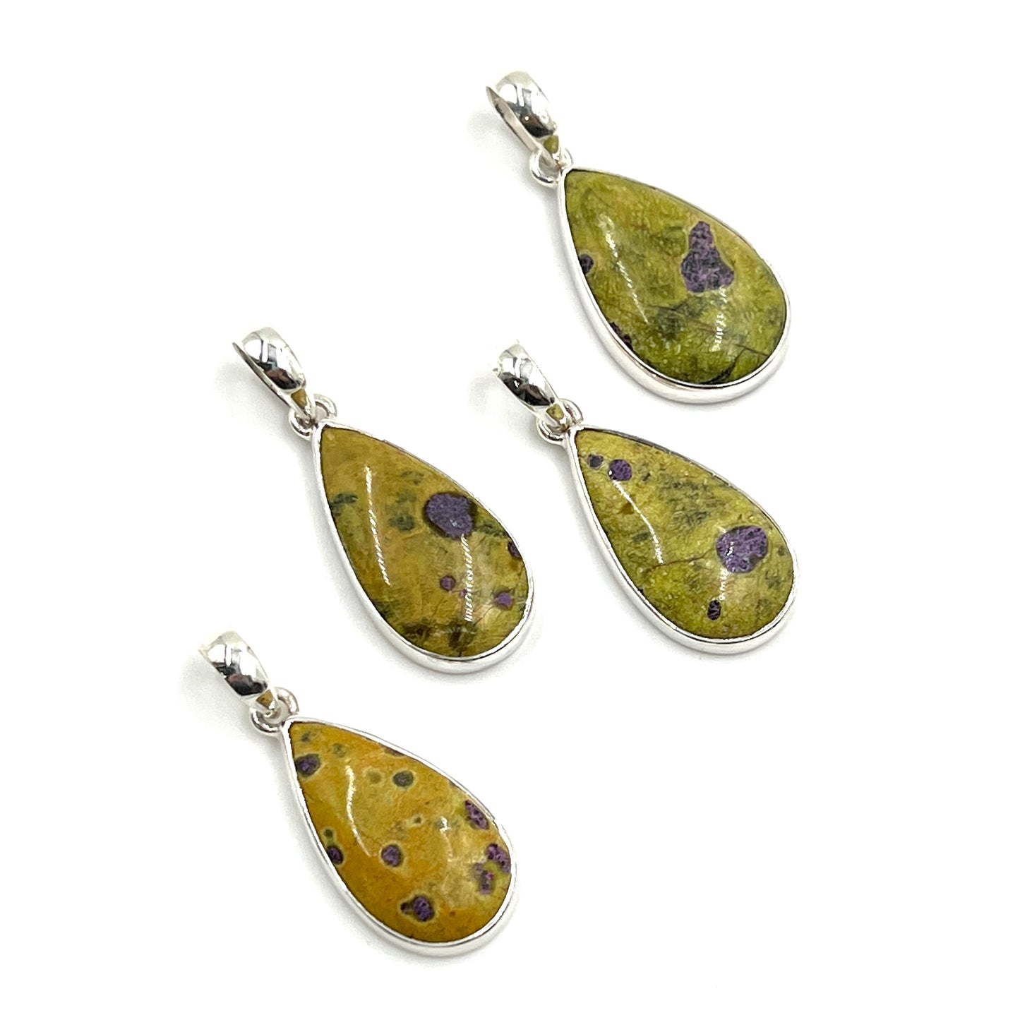 Atlantisite Teardrop Pendants