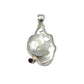 Sterling Silver Pearl & Tourmaline Pendants