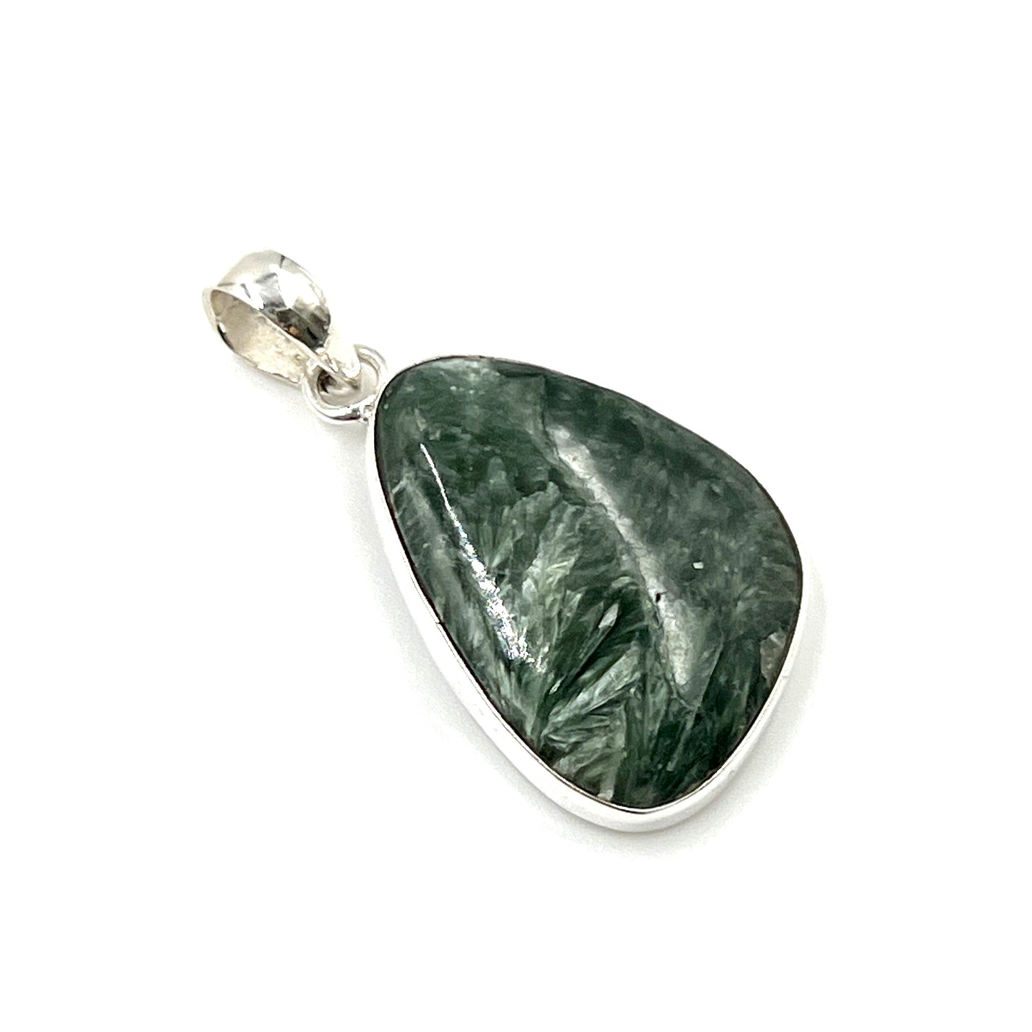 Sterling Silver Seraphinite Pendants