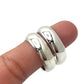 Sterling Silver Plain Wide Band Ring