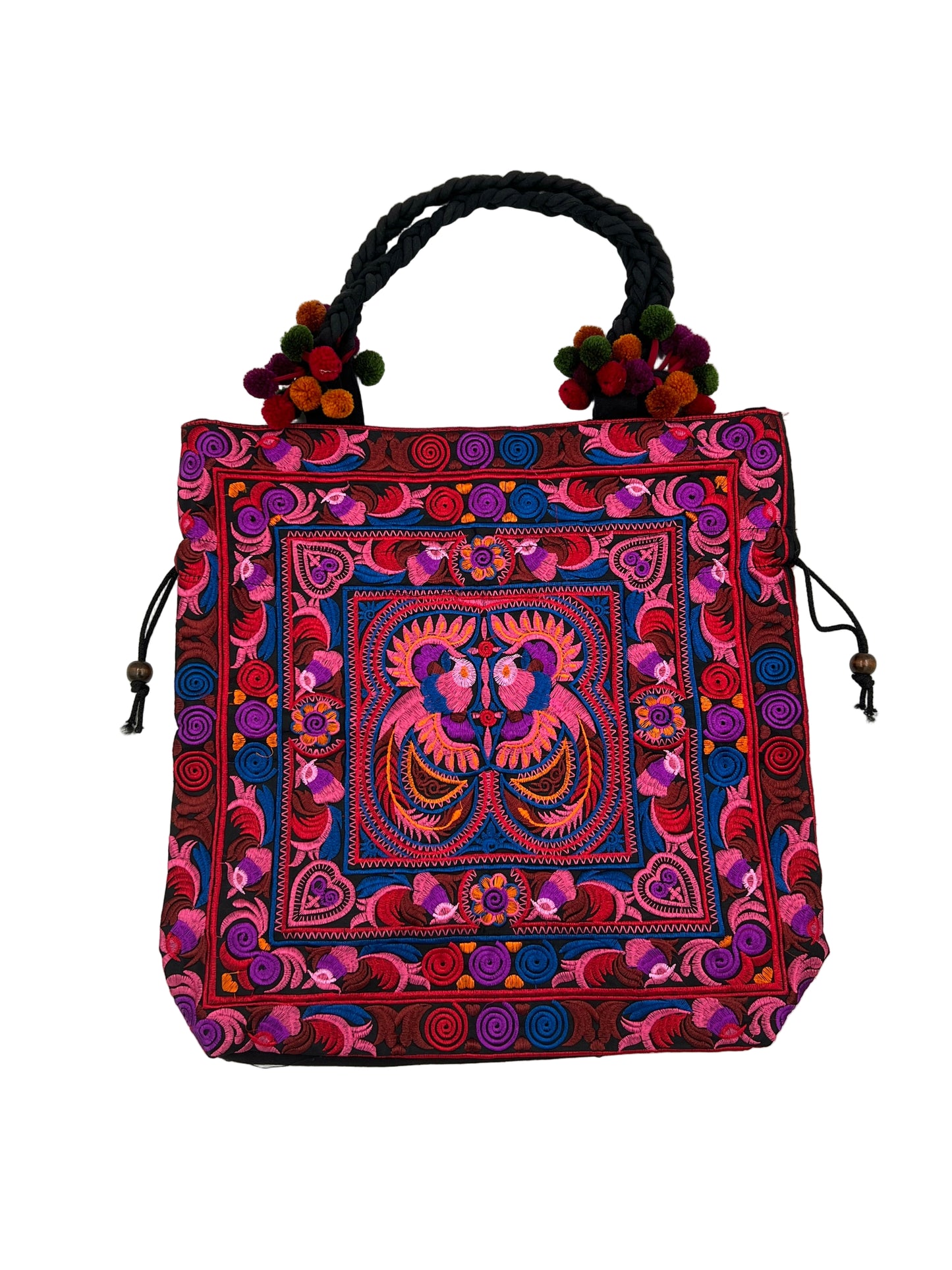Embroidered Market Bag