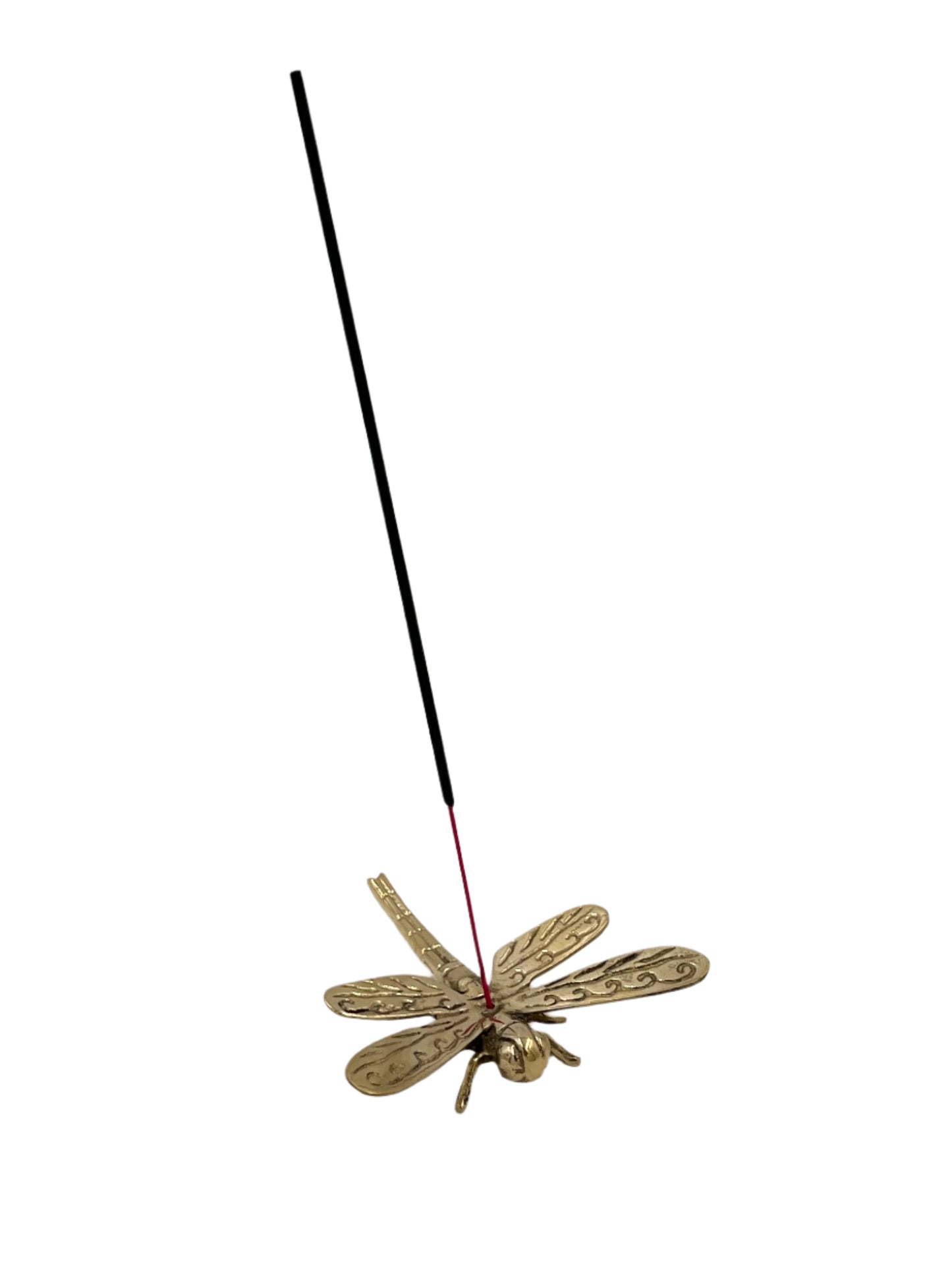 Bronze Dragonfly Incense Burner