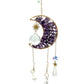 Crystal Crescent Moon Sun Catcher