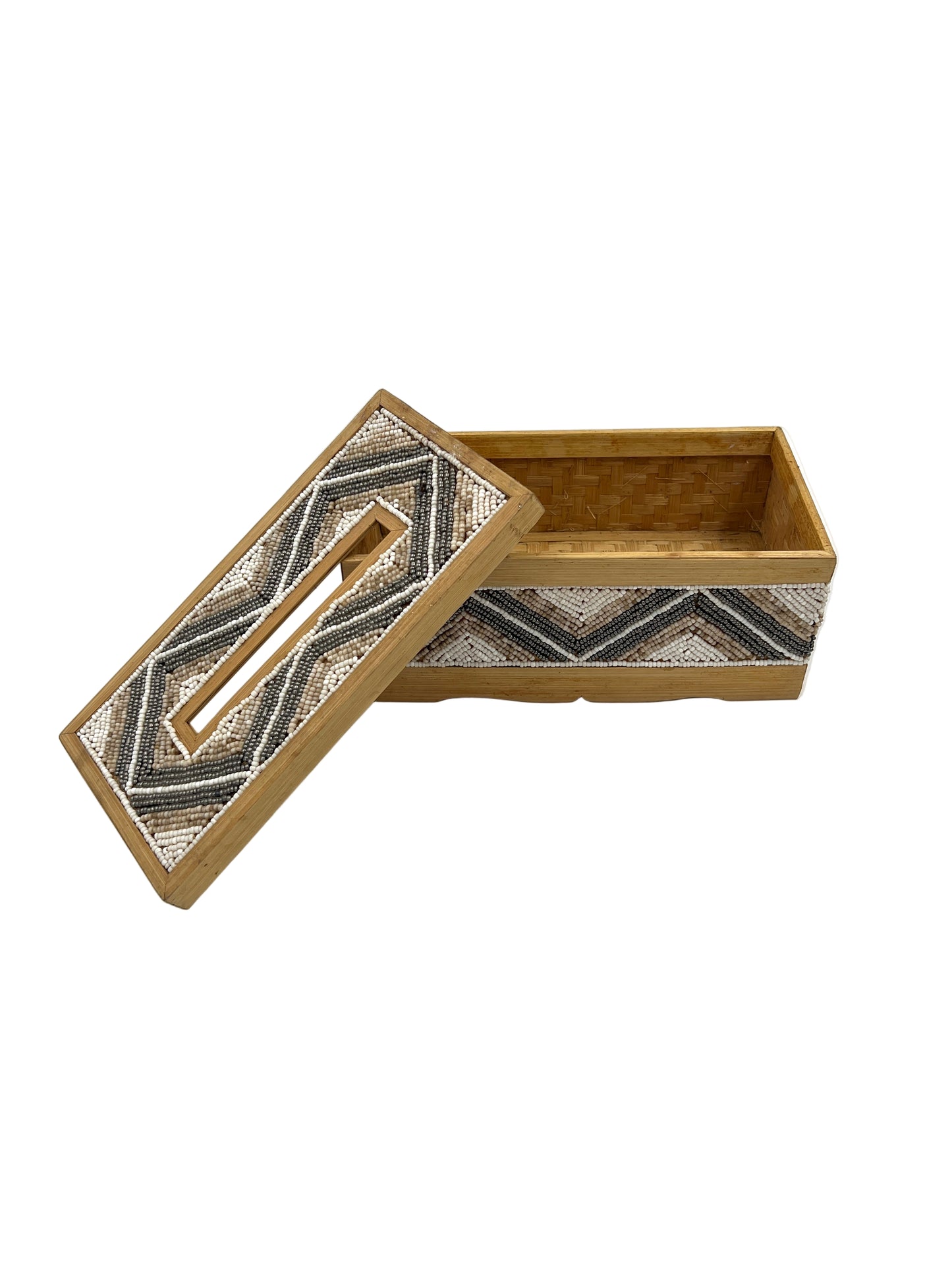 Bali Beaded Tissue Box