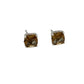 Silver Zultanite Square Studs