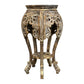White Washed Teakwood Accent Tables