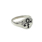 Sterling Silver Prince Love Symbol Signet Ring