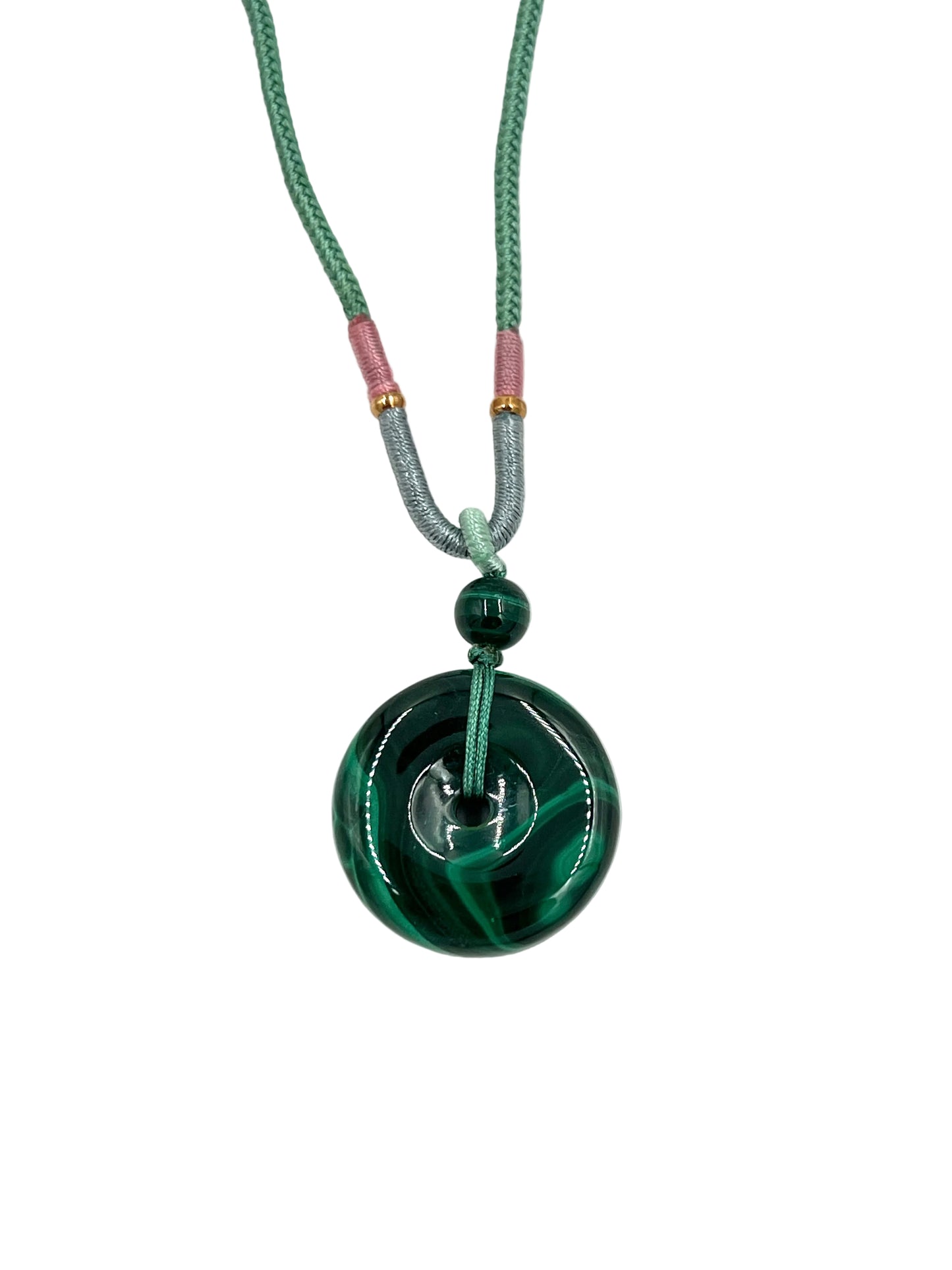 Malachite Coin Necklaces