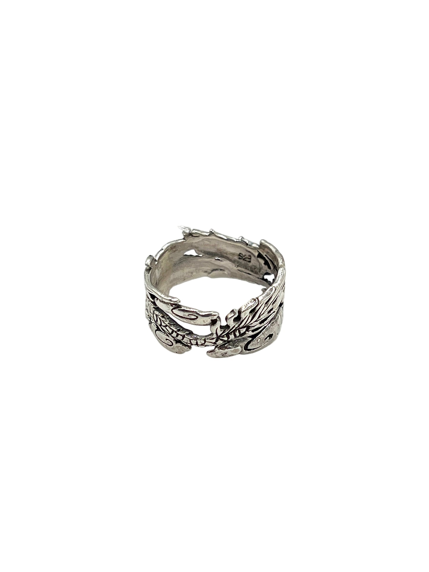 Silver Dragon Wrap Ring