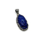 Lapis Lazuli & Opal Quan Yin Pendants