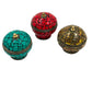 Mini Mosaic Indian Metal Jar