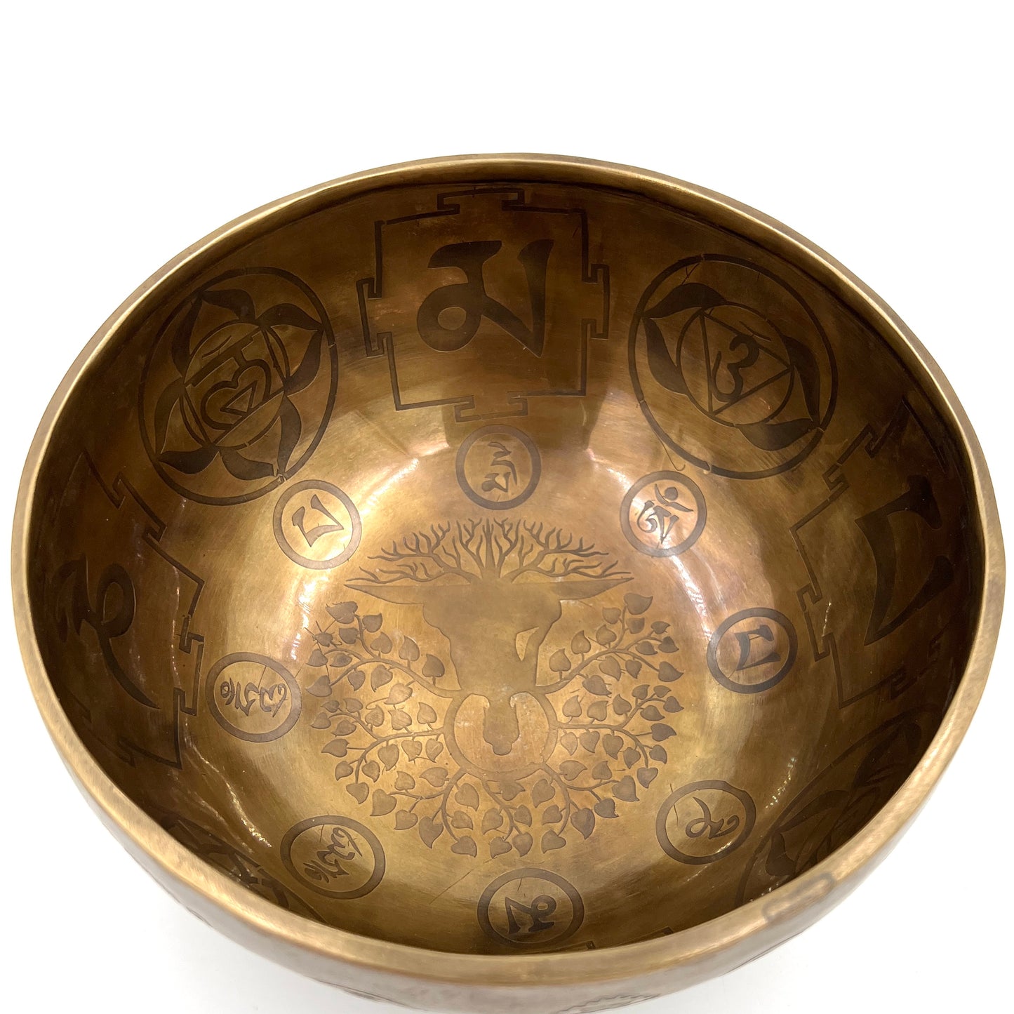 Hand Carved and Tuned Seven Metal Indian Singing Bowls