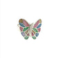 Sterling Silver Shell Butterfly Rings