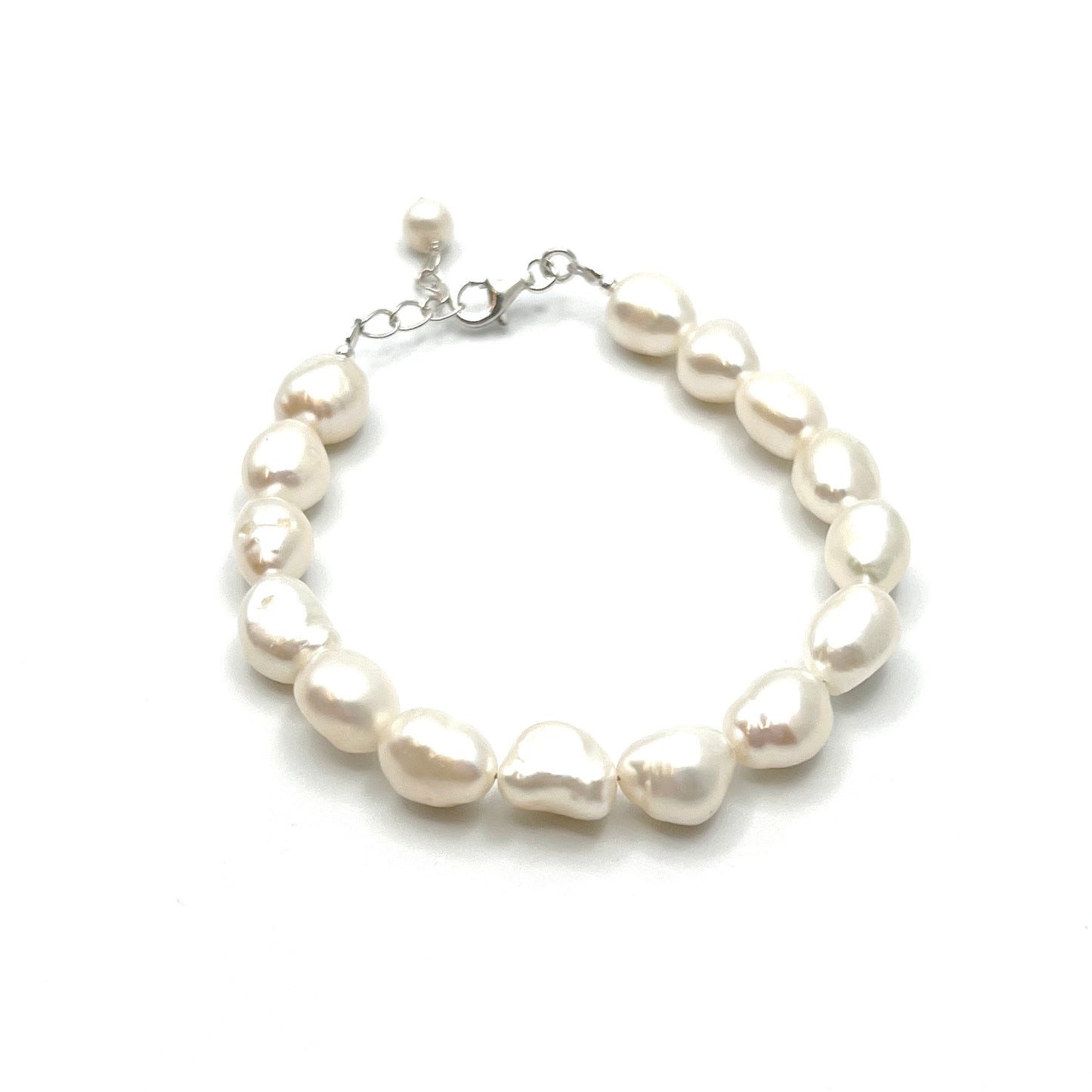 Sterling Silver Pearl Bracelets