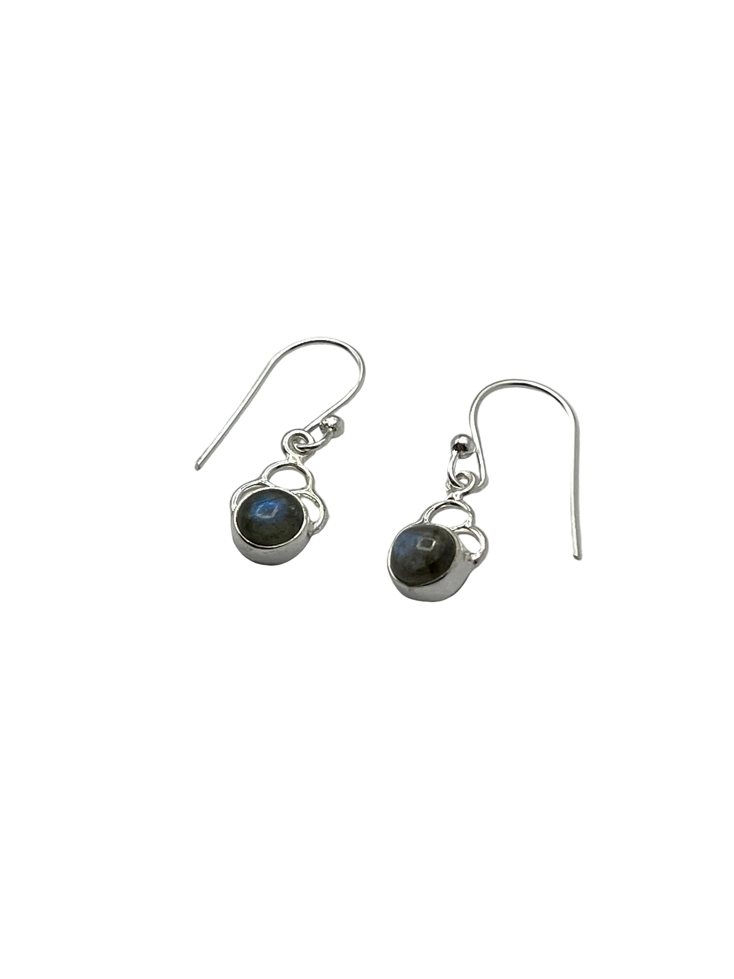 Scale Gemstone Earrings