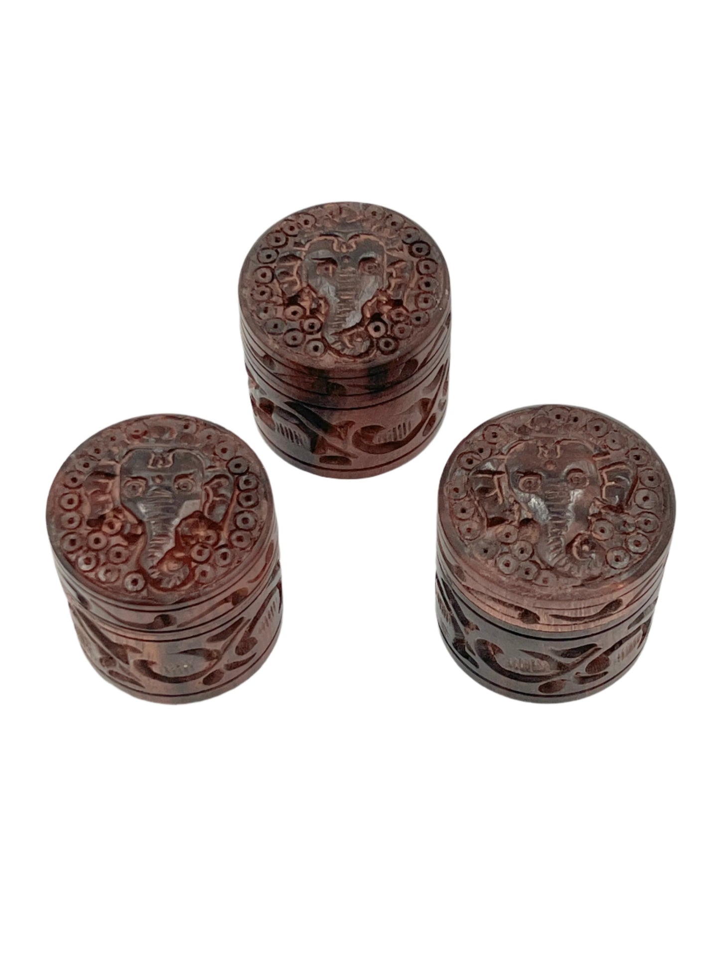 Small Rosewood Ganesh Boxes