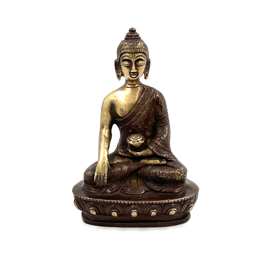 Hand Finished Brass Medicine Buddha Statues