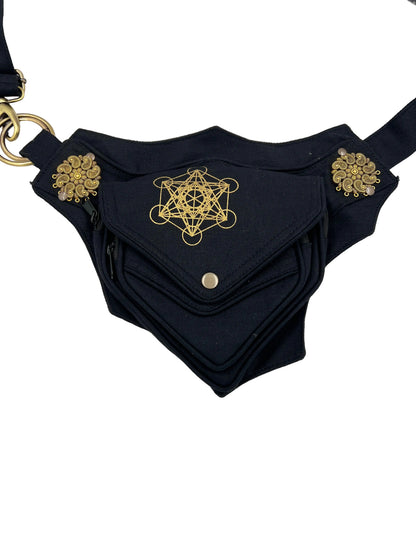 Metatron's Cube Festival Fanny Pack