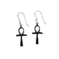 Sterling Silver Ankh Earrings