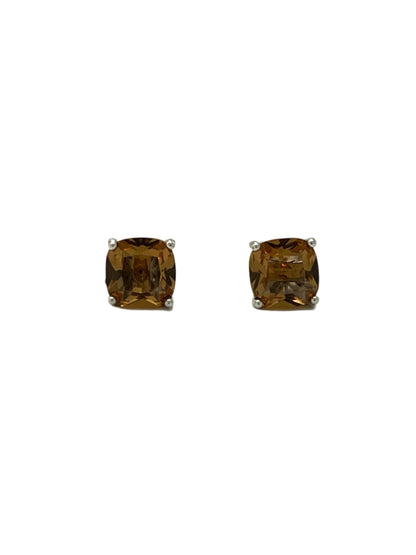 Silver Zultanite Square Studs