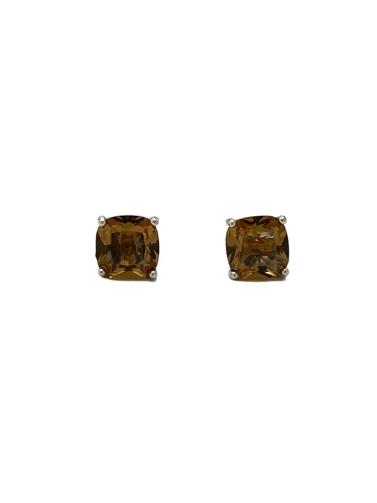 Silver Zultanite Square Studs