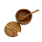 Teak Sugar Bowl