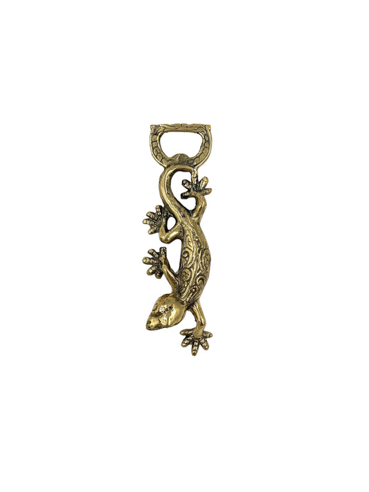 Bronze Gecko Bottle Opener