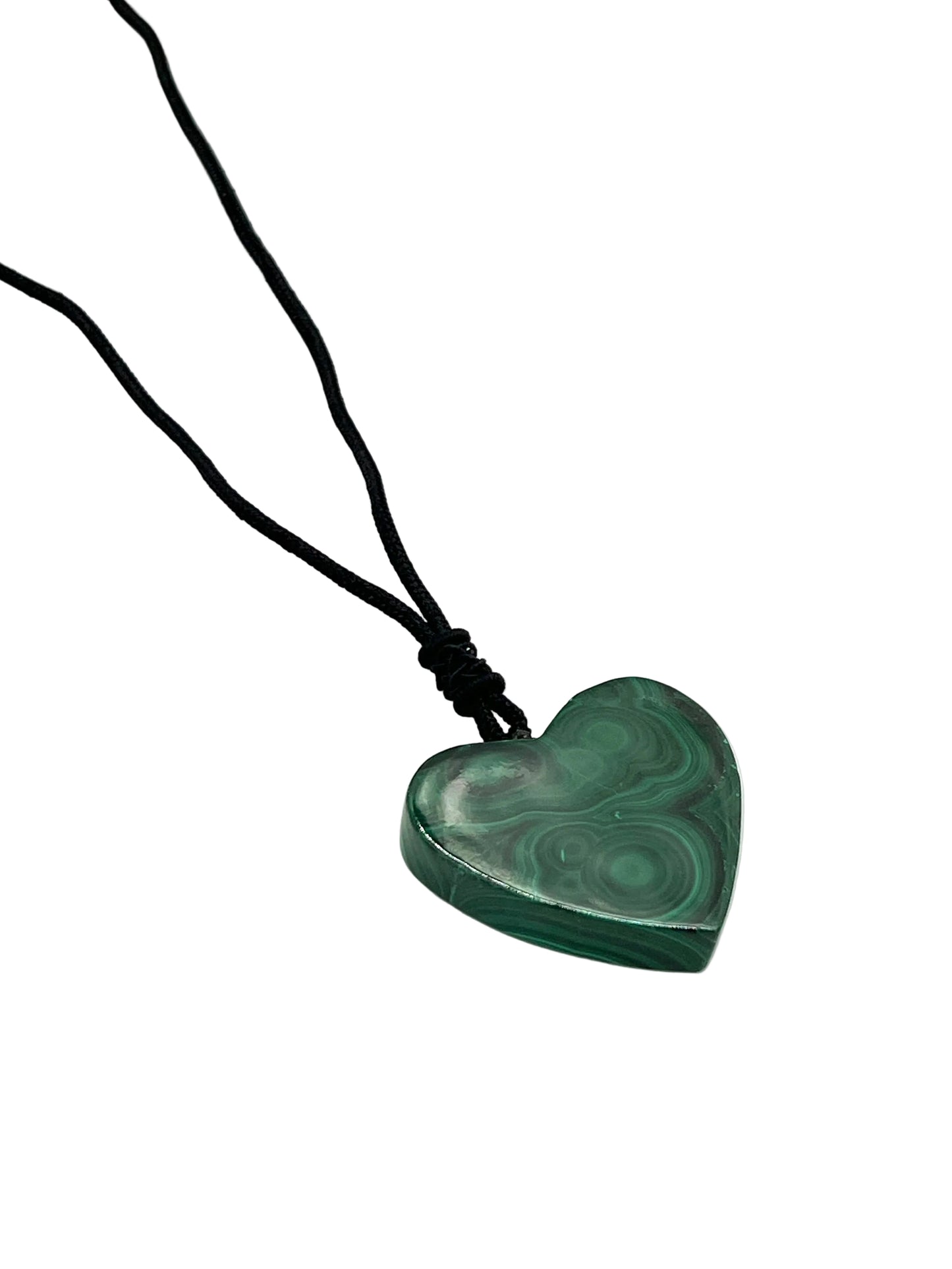 Malachite Heart Necklace