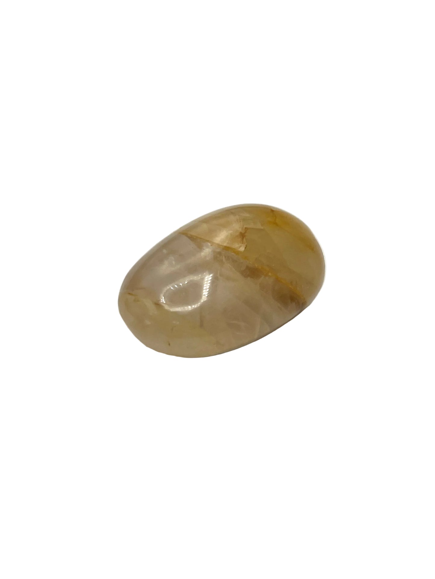 Golden Healer Quartz Palm Stones