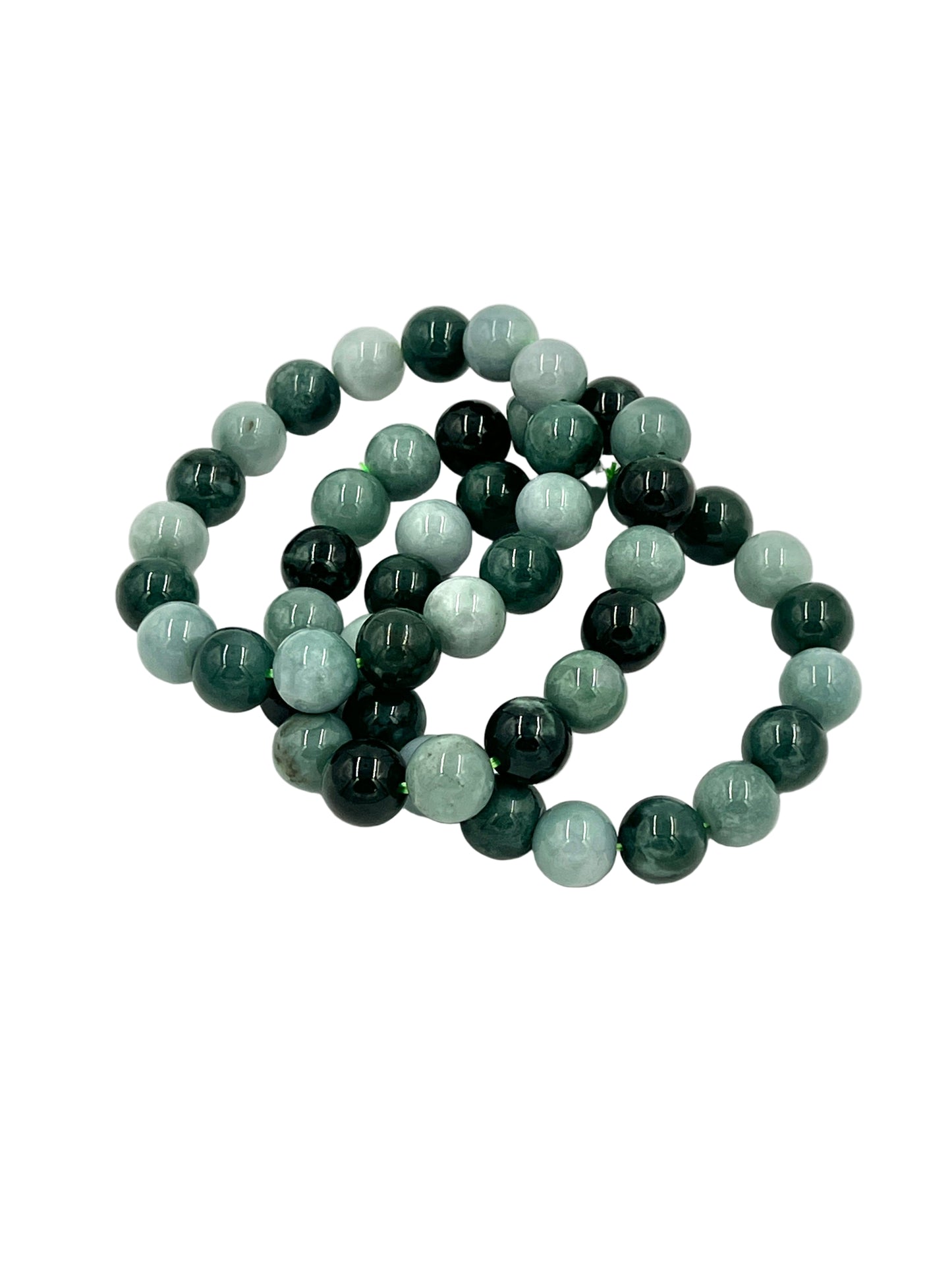 Jade Large Beaded Bracelet