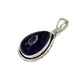 Sterling Silver Teardrop Amethyst Pendants