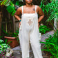 Desert Rose Block Print Overalls