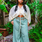 Desert Rose Block Print Pants