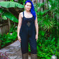 Desert Rose Block Print Overalls