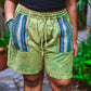 Cotton Drawstring Shorts with Gheri Pockets